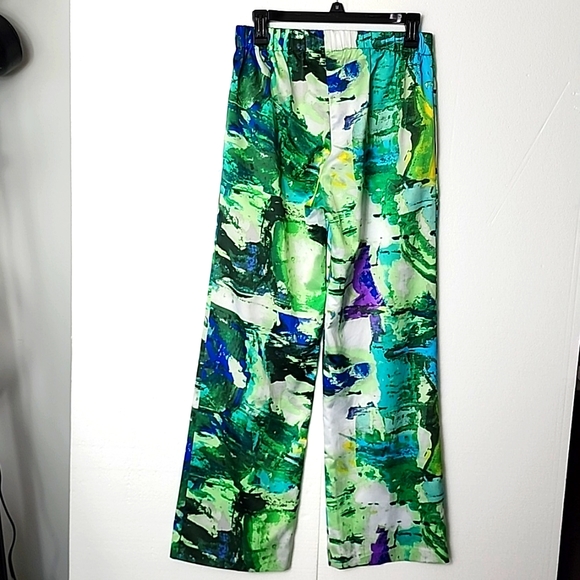 Naeem Khan Designer Wide Leg Pants Size S - Picture 5 of 6